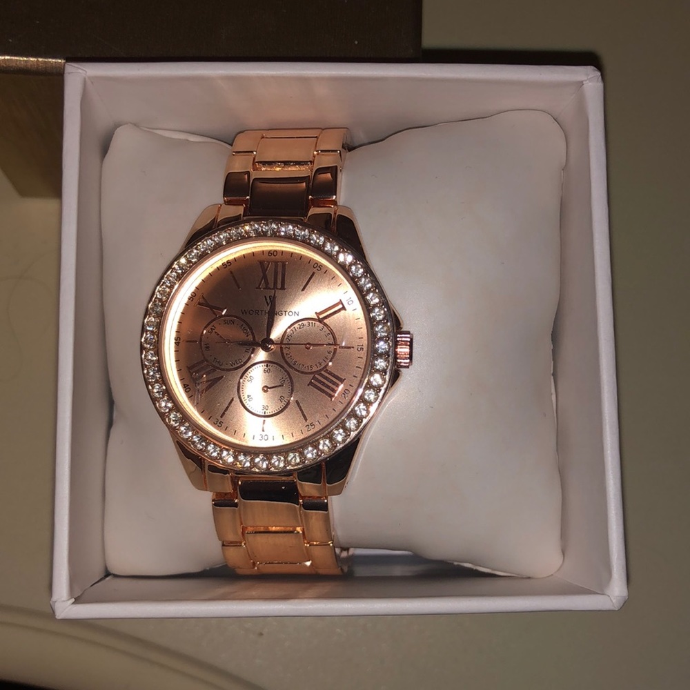 Worthington Rose Gold Watch